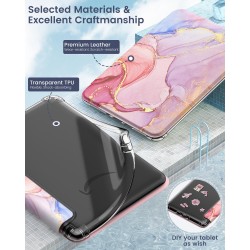 Moko coque pour 7" kindle paperblanc 12 gén 2024 et kindle colorsoft signature edition 2024, étui de protection ultra clair en t