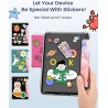 Moko coque pour 7" kindle paperblanc 12 gén 2024 et kindle colorsoft signature edition 2024, étui de protection ultra clair en t
