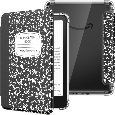 Moko coque pour 7" kindle paperblanc 12 gén modèle 2024 et kindle colorsoft signature edition 2024, étui de protection ultra cla