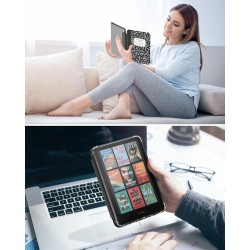 Moko coque pour 7" kindle paperblanc 12 gén modèle 2024 et kindle colorsoft signature edition 2024, étui de protection ultra cla