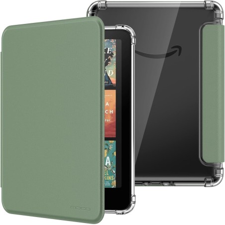 Moko coque pour 7" kindle paperblanc 12 gén modèle 2024 et kindle colorsoft signature edition 2024, étui de protection ultra cla