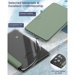 Moko coque pour 7" kindle paperblanc 12 gén modèle 2024 et kindle colorsoft signature edition 2024, étui de protection ultra cla