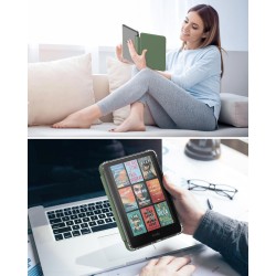Moko coque pour 7" kindle paperblanc 12 gén modèle 2024 et kindle colorsoft signature edition 2024, étui de protection ultra cla