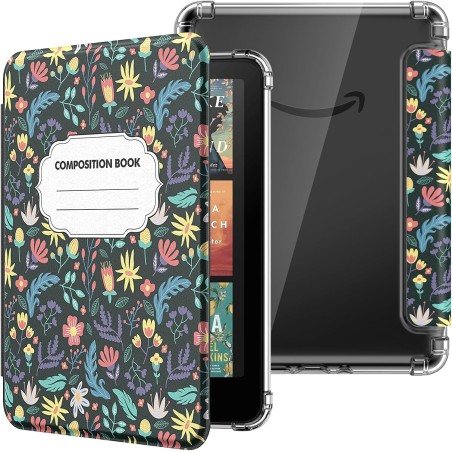 Moko coque pour 7" kindle paperblanc 12 gén modèle 2024 et kindle colorsoft signature edition 2024, étui de protection ultra cla