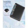 Moko coque pour 7" kindle paperblanc 12 gén modèle 2024 et kindle colorsoft signature edition 2024, étui de protection ultra cla