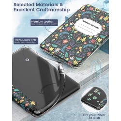 Moko coque pour 7" kindle paperblanc 12 gén modèle 2024 et kindle colorsoft signature edition 2024, étui de protection ultra cla
