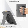 Stand étui universel pour tout le 6-7 pouces ereaders, folio stand coque housse avec dragonne compatible avec kindle paperblanc 