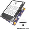 Stand étui universel pour tout le 6-7 pouces ereaders, folio stand coque housse avec dragonne compatible avec kindle paperblanc 