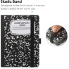 Stand étui universel pour tout le 6-7 pouces ereaders, folio stand coque housse avec dragonne compatible avec kindle paperblanc 
