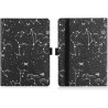 Stand étui universel pour tout le 6-7 pouces ereaders, folio stand coque housse avec dragonne compatible avec kindle paperblanc 