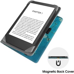 Étui universel pour liseuses de 6/6,8/7" avec dragonne, compatible avec toutes les liseuses électroniques paperblanc 2024/paperb