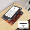 Stand étui universel pour tout le 6-7 pouces ereaders, folio stand coque housse avec dragonne compatible avec kindle paperblanc 