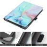 Stand étui universel pour tout le 6-7 pouces ereaders, folio stand coque housse avec dragonne compatible avec kindle paperblanc 