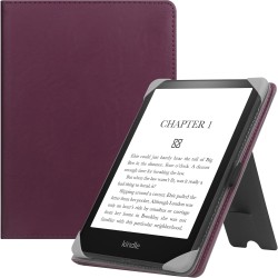 Stand étui universel pour tout le 6-7 pouces ereaders, folio stand coque housse avec dragonne compatible avec kindle paperblanc 