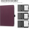 Stand étui universel pour tout le 6-7 pouces ereaders, folio stand coque housse avec dragonne compatible avec kindle paperblanc 