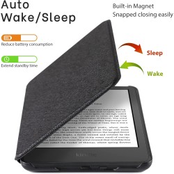 CoBak Funda Compatible Con 6" Nuevo Kindle (11ª Generación 2022), Carcasa Ligera Cubierta Con Auto Activación/Reposo Para Kindle