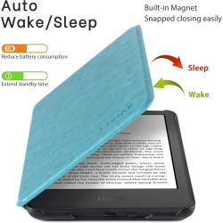 CoBak Coque Étui pour Kindle – 6" Housse de Protection Compatible avec Les appareils Kindle 11e génération (modèle 2022/2024), S