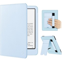 Fintie étui pour 7" kindle paperblanc (12e génération, 2024) et kindle colorsoft (1re génération, 2025/2024), coque avec béquill