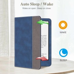 Fintie étui pour 7" kindle paperblanc (12e génération, 2024) et kindle colorsoft (1re génération, 2025/2024), coque avec béquill