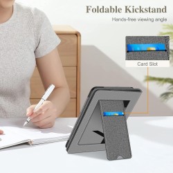 Fintie étui pour 7" kindle paperblanc (12e génération, 2024) et kindle colorsoft (1re génération, 2025/2024), coque avec béquill
