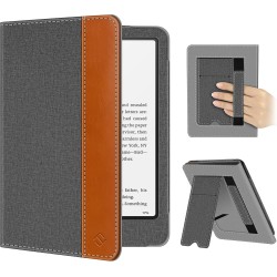 Fintie étui pour 7" kindle paperblanc (12e génération, 2024) et kindle colorsoft (1re génération, 2025/2024), coque avec béquill