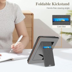 Fintie étui pour 7" kindle paperblanc (12e génération, 2024) et kindle colorsoft (1re génération, 2025/2024), coque avec béquill