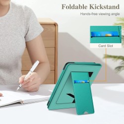 Fintie étui pour 7" kindle paperblanc (12e génération, 2024) et kindle colorsoft (1re génération, 2025/2024), coque avec béquill