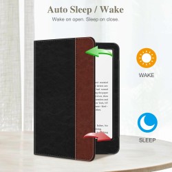 Fintie étui pour 7" kindle paperblanc (12e génération, 2024) et kindle colorsoft (1re génération, 2025/2024), coque avec béquill