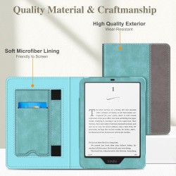 Fintie étui pour 7" kindle paperblanc (12e génération, 2024) et kindle colorsoft (1re génération, 2025/2024), coque avec béquill