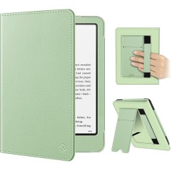 Fintie étui pour 7" kindle paperblanc (12e génération, 2024) et kindle colorsoft (1re génération, 2025/2024), coque avec béquill