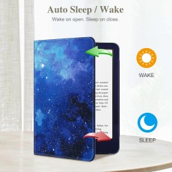Fintie étui pour 7" kindle paperblanc (12e génération, 2024) et kindle colorsoft (1re génération, 2025/2024), coque avec béquill