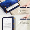 Fintie étui pour 7" kindle paperblanc (12e génération, 2024) et kindle colorsoft (1re génération, 2025/2024), coque avec béquill
