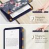 Fintie étui pour 7" kindle paperblanc (12e génération, 2024) et kindle colorsoft (1re génération, 2025/2024), coque avec béquill