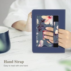 Fintie étui pour 7" kindle paperblanc (12e génération, 2024) et kindle colorsoft (1re génération, 2025/2024), coque avec béquill