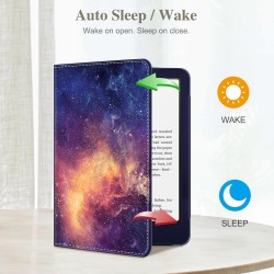 Fintie étui pour 7" kindle paperblanc (12e génération, 2024) et kindle colorsoft (1re génération, 2025/2024), coque avec béquill