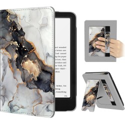 Fintie étui pour 7" kindle paperblanc (12e génération, 2024) et kindle colorsoft (1re génération, 2025/2024), coque avec béquill
