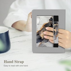 Fintie étui pour 7" kindle paperblanc (12e génération, 2024) et kindle colorsoft (1re génération, 2025/2024), coque avec béquill