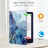 Fintie étui pour 7" kindle paperblanc (12e génération, 2024) et kindle colorsoft (1re génération, 2025/2024), coque avec béquill