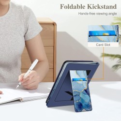 Fintie étui pour 7" kindle paperblanc (12e génération, 2024) et kindle colorsoft (1re génération, 2025/2024), coque avec béquill