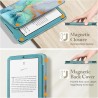 Fintie étui pour 7" kindle paperblanc (12e génération, 2024) et kindle colorsoft (1re génération, 2025/2024), coque avec béquill