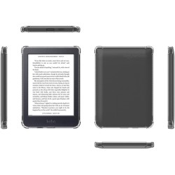 Coque Kobo Clara HD Coins Renforcés Housse 6“pour Kobo Clara HD eReader Clara HD Étui Transparente