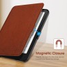 Fintie étui pour 7" kindle paperblanc (12e génération, 2024) et kindle colorsoft (1re génération, 2025/2024), coque fine et lége