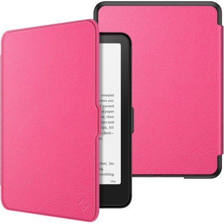 Fintie étui pour 7" kindle paperblanc (12e génération, 2024) et kindle colorsoft (1re génération, 2025/2024), coque fine et lége
