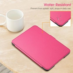 Fintie étui pour 7" kindle paperblanc (12e génération, 2024) et kindle colorsoft (1re génération, 2025/2024), coque fine et lége