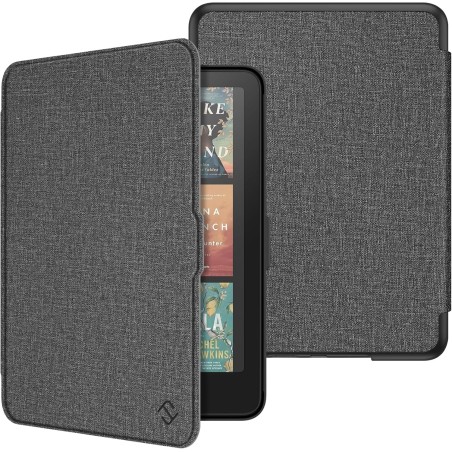 Fintie étui pour 7" kindle paperblanc (12e génération, 2024) et kindle colorsoft (1re génération, 2025/2024), coque fine et lége
