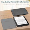 Fintie étui pour 7" kindle paperblanc (12e génération, 2024) et kindle colorsoft (1re génération, 2025/2024), coque fine et lége