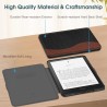 Fintie étui pour 7" kindle paperblanc (12e génération, 2024) et kindle colorsoft (1re génération, 2025/2024), coque fine et lége