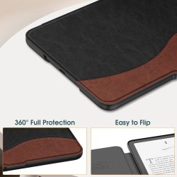 Fintie étui pour 7" kindle paperblanc (12e génération, 2024) et kindle colorsoft (1re génération, 2025/2024), coque fine et lége