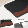 Fintie étui pour 7" kindle paperblanc (12e génération, 2024) et kindle colorsoft (1re génération, 2025/2024), coque fine et lége