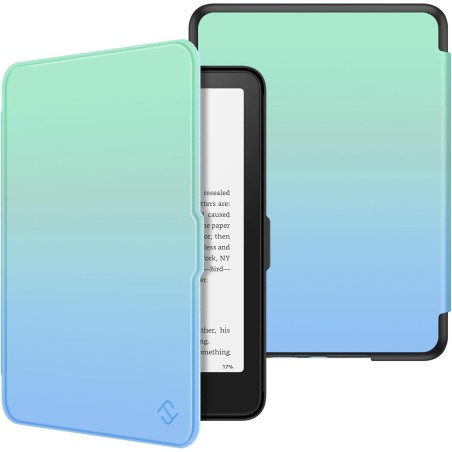 Fintie étui pour 7" kindle paperblanc (12e génération, 2024) et kindle colorsoft (1re génération, 2025/2024), coque fine et lége